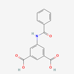molecular formula C15H11NO5 B5782756 5-Benzoylamino-isophthalic acid 