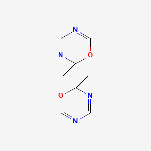 1,9-Dioxa-3,5,11,13-tetraazadispiro[5.1.5~8~.1~6~]tetradeca-2,4,10,12-tetraene