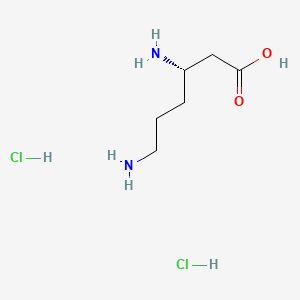 (3S)-3,6-diaminohexanoic acid dihydrochloride