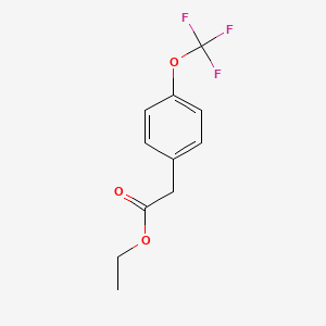 Ethyl 2-(4-(trifluoromethoxy)phenyl)acetate
