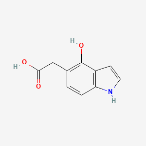 2-(4-Hydroxy-1H-indol-5-yl)acetic acid