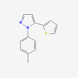5-(Thiophen-2-yl)-1-(p-tolyl)-1H-pyrazole