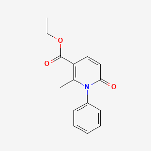 Ethyl 2-methyl-6-oxo-1-phenyl-1,6-dihydropyridine-3-carboxylate