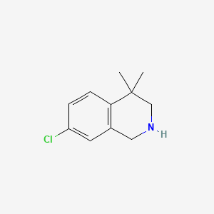 7-Chloro-4,4-dimethyl-1,2,3,4-tetrahydroisoquinoline