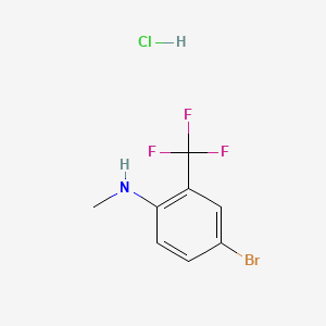4-Bromo-N-methyl-2-(trifluoromethyl)aniline hydrochloride