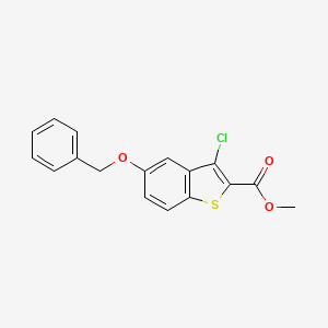 Methyl 5-(benzyloxy)-3-chlorobenzo[b]thiophene-2-carboxylate