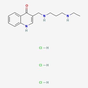 3-[[[3-(EthylaMino)propyl]aMino]Methyl]-4-quinolinol