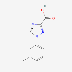 1-(m-Tolyl)-1H-1,2,4-triazole-3-carboxylic acid