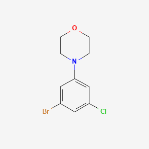 4-(3-Bromo-5-chlorophenyl)morpholine