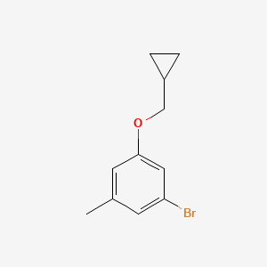 1-Bromo-3-(cyclopropylmethoxy)-5-methylbenzene
