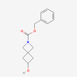 Benzyl 6-hydroxy-2-azaspiro[3.3]heptane-2-carboxylate