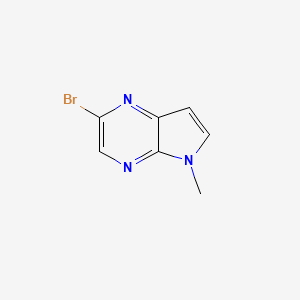 N-Methyl-5-bromo-4,7-diazaindole