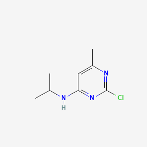 (2-Chloro-6-methyl-pyrimidin-4-yl)-isopropyl-amine