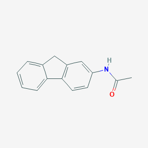 molecular formula C15H13NO B057845 2-Acetylaminofluorene CAS No. 53-96-3