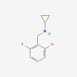 N-Cyclopropyl 2-bromo-6-fluorobenzylamine