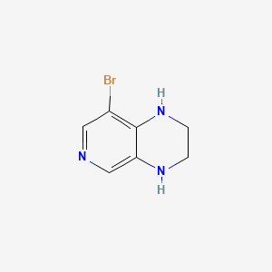 8-Bromo-1,2,3,4-tetrahydropyrido[3,4-b]pyrazine