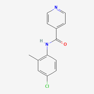 molecular formula C13H11ClN2O B5784616 N-(4-chloro-2-methylphenyl)pyridine-4-carboxamide 