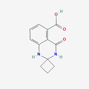 4'-Oxo-3',4'-dihydro-1'H-spiro[cyclobutane-1,2'-quinazoline]-5'-carboxylic acid