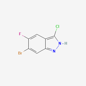 6-Bromo-3-chloro-5-fluoro-1H-indazole
