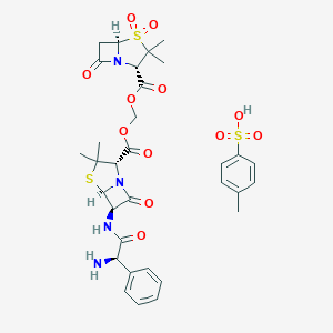 molecular formula C32H38N4O12S3 B057848 Sultamicillin tosylate CAS No. 83105-70-8