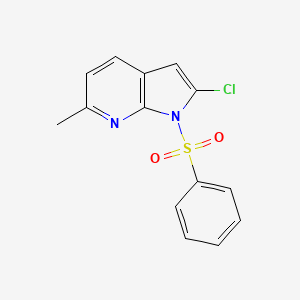 1-(Phenylsulfonyl)-2-chloro-6-methyl-7-azaindole