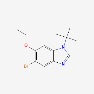 5-Bromo-1-(tert-butyl)-6-ethoxy-1H-benzo[d]imidazole