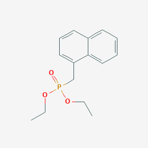 molecular formula C15H19O3P B057852 DIETHYL 1-NAPHTHYLMETHYLPHOSPHONATE CAS No. 53575-08-9