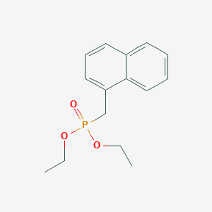 molecular formula C15H19O3P B057852 Phosphonic acid, (1-naphthylmethyl)-, diethyl ester CAS No. 53575-08-9
