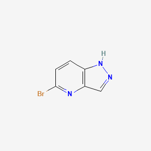 molecular formula C6H4BrN3 B578520 5-Bromo-1H-pyrazolo[4,3-b]pyridine CAS No. 1227628-78-5
