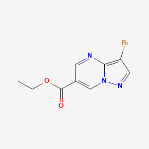 Ethyl 3-bromopyrazolo[1,5-A]pyrimidine-6-carboxylate