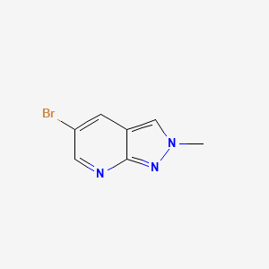 5-Bromo-2-methyl-2H-pyrazolo[3,4-B]pyridine