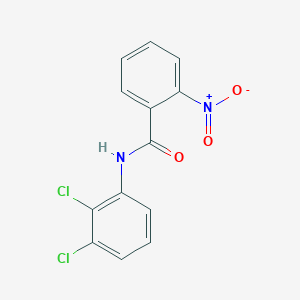 molecular formula C13H8Cl2N2O3 B5785699 N-(2,3-dichlorophenyl)-2-nitrobenzamide 