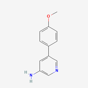 5-(4-Methoxyphenyl)pyridin-3-amine