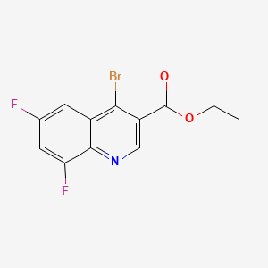Ethyl 4-bromo-6,8-difluoroquinoline-3-carboxylate