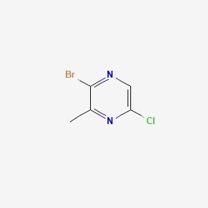 2-Bromo-5-chloro-3-methylpyrazine