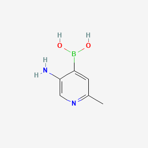 (5-Amino-2-methylpyridin-4-yl)boronic acid