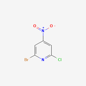 2-Bromo-6-chloro-4-nitropyridine