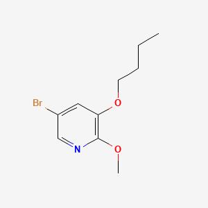 5-Bromo-3-butoxy-2-methoxypyridine