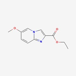 Ethyl 6-methoxyimidazo[1,2-a]pyridine-2-carboxylate