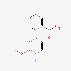 2-(4-Fluoro-3-methoxyphenyl)benzoic acid