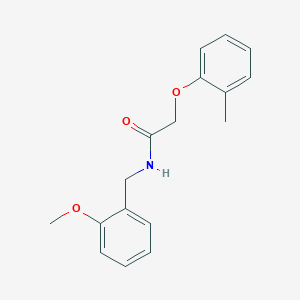 molecular formula C17H19NO3 B5786728 N-(2-Methoxy-benzyl)-2-o-tolyloxy-acetamide 