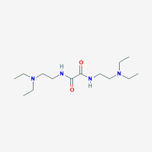 molecular formula C₁₄H₃₀N₄O₂ B057869 N1,N2-Bis(2-(diethylamino)ethyl)oxalamide CAS No. 5432-13-3