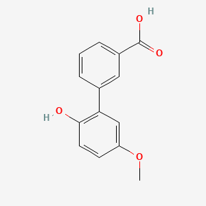 2'-Hydroxy-5'-methoxy-[1,1'-biphenyl]-3-carboxylic acid