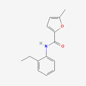 molecular formula C14H15NO2 B5787173 N-(2-ethylphenyl)-5-methylfuran-2-carboxamide CAS No. 544679-85-8