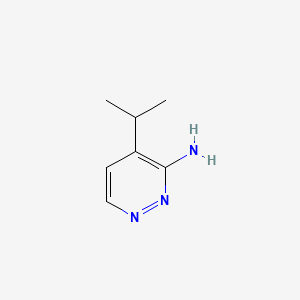 4-Isopropylpyridazin-3-amine