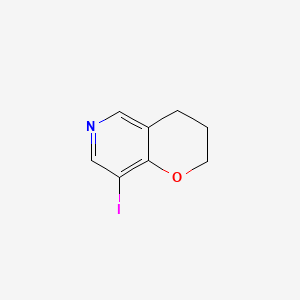 8-Iodo-3,4-dihydro-2H-pyrano[3,2-c]pyridine
