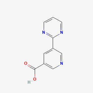 5-(Pyrimidin-2-yl)pyridine-3-carboxylic acid