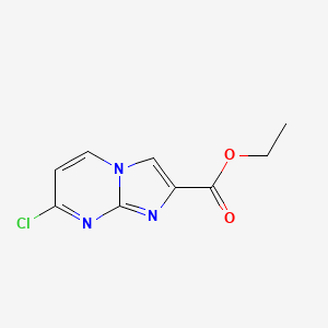 Ethyl 7-chloroimidazo[1,2-a]pyrimidine-2-carboxylate