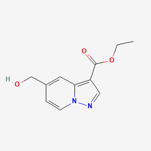 Ethyl 5-(hydroxymethyl)pyrazolo[1,5-a]pyridine-3-carboxylate