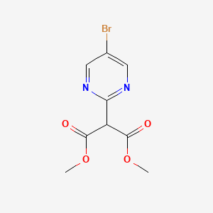 Dimethyl 2-(5-bromopyrimidin-2-yl)malonate